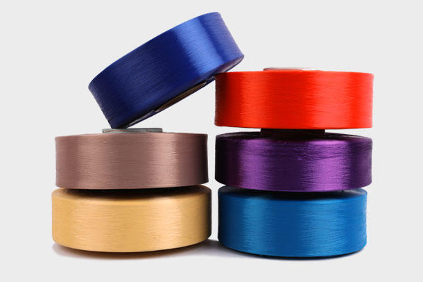Polyester POY (partially oriented yarn) is a type of polyester filament yarn